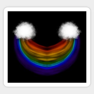 Rainbow Smile Sticker